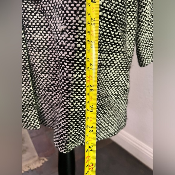 Old Navy - b&w woven fabric wool blend coat - Picture 10 of 13